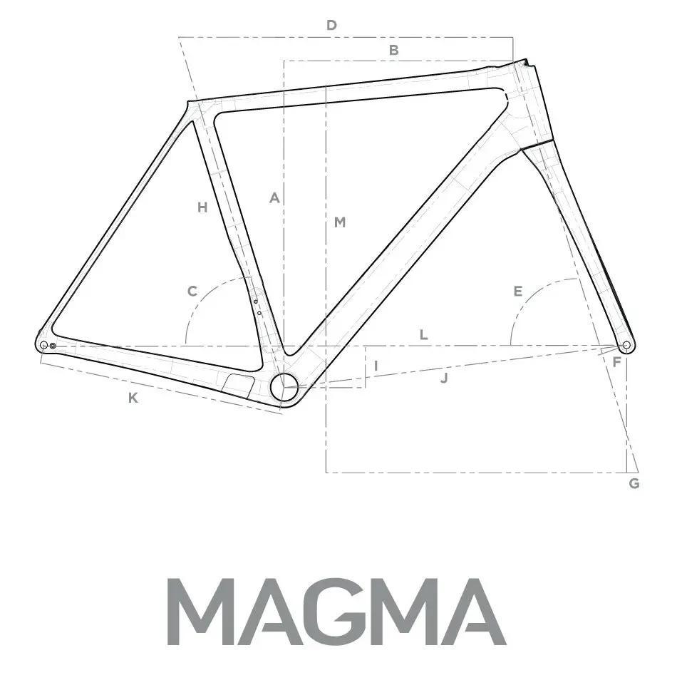 AURUM Magma 仕様とジオメトリー | CYCLISM