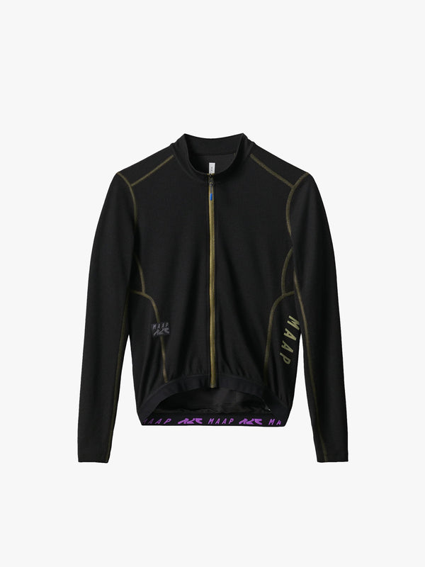 メンズSサイズ  ALT ROAD LS JERSEY2.0長袖ジャージ MAAP Alt_Road™ サイクル ロングスリーブ ジャージ 2.0 ブラック