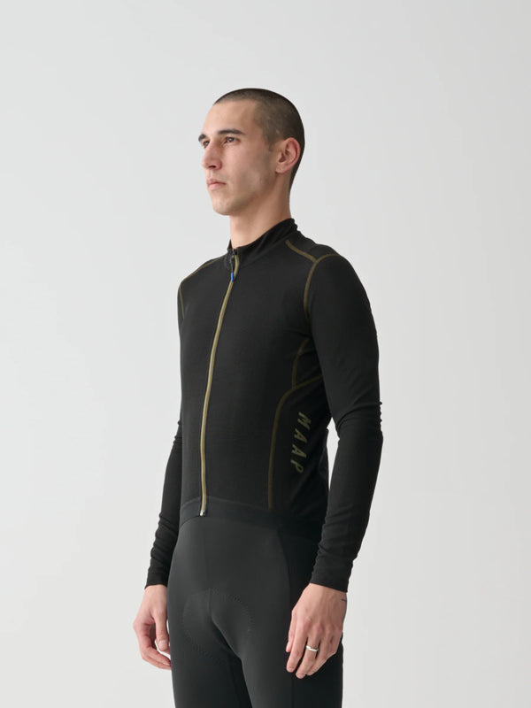 メンズSサイズ  ALT ROAD LS JERSEY2.0長袖ジャージ MAAP Alt_Road™ サイクル ロングスリーブ ジャージ 2.0 ブラック