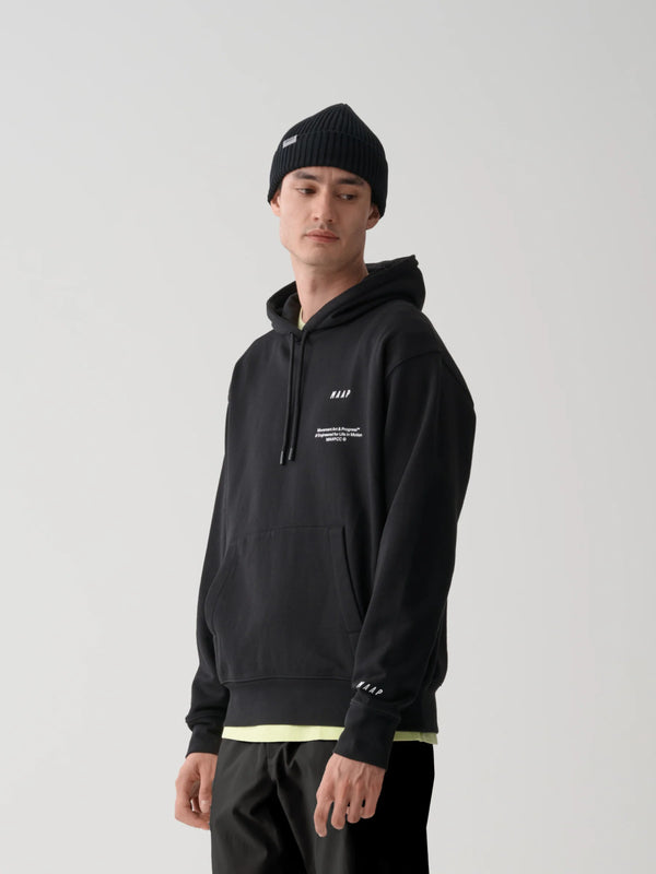 MAAP Essentials フーディブラック｜420gsm オーガニックコットン