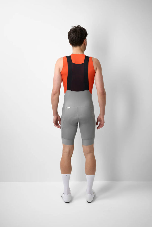 FINGERSCROSSED #ROAD Bib Men Gray （グレー）| メンズ ビブショーツ