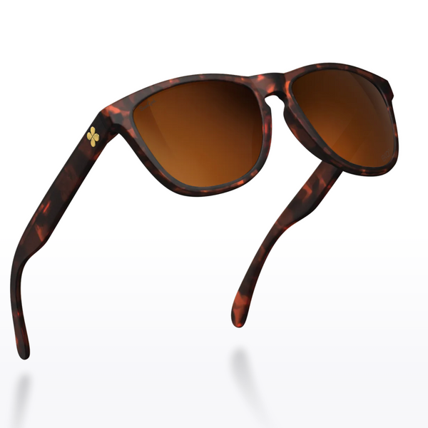 SunGod Classics⁴ 8KO Polarised Tortoise Brown 偏光サングラス | CYCLISM
