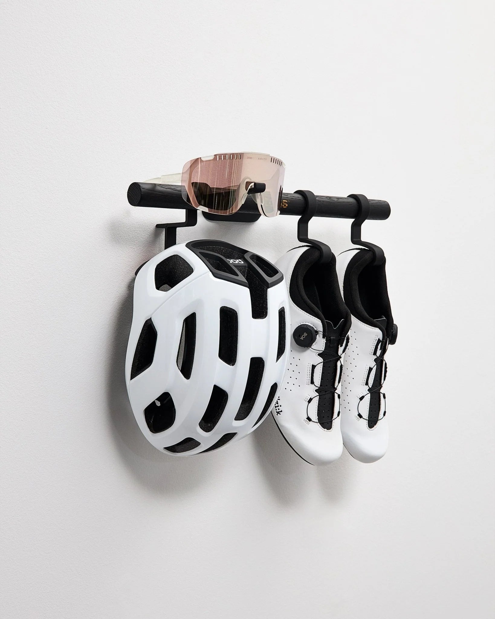 TONS Short Bar D｜工具不要 壁掛けサイクリングギア収納｜ヘルメット・サングラス・シューズ｜CYCLISM