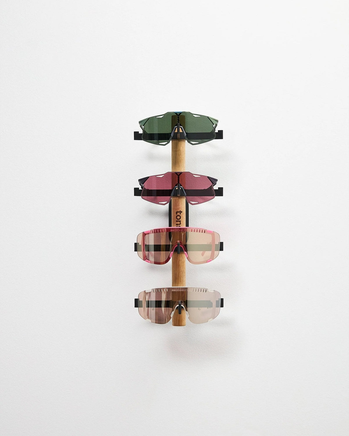 TONS Short Rack C｜壁掛けギアラック｜4xグラス対応｜CYCLISM
