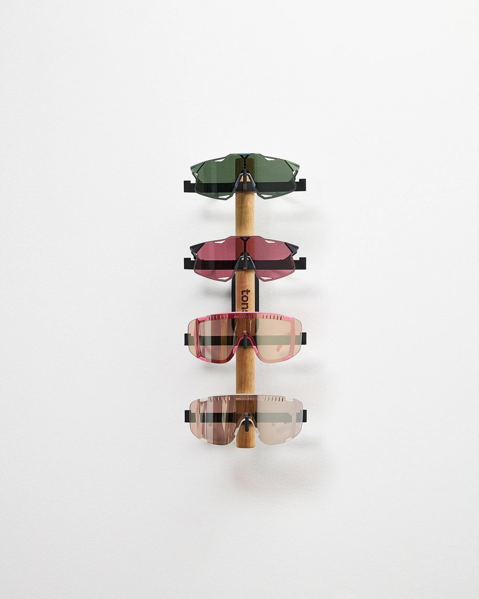 TONS Short Rack C｜壁掛けギアラック｜4xグラス対応｜CYCLISM
