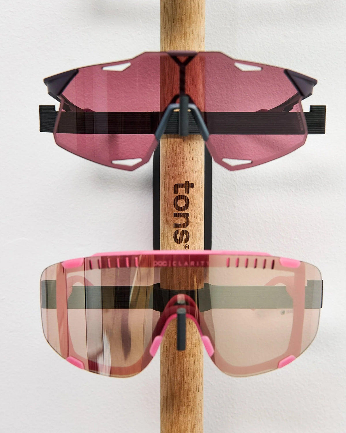 TONS Short Rack C｜壁掛けギアラック｜4xグラス対応｜CYCLISM