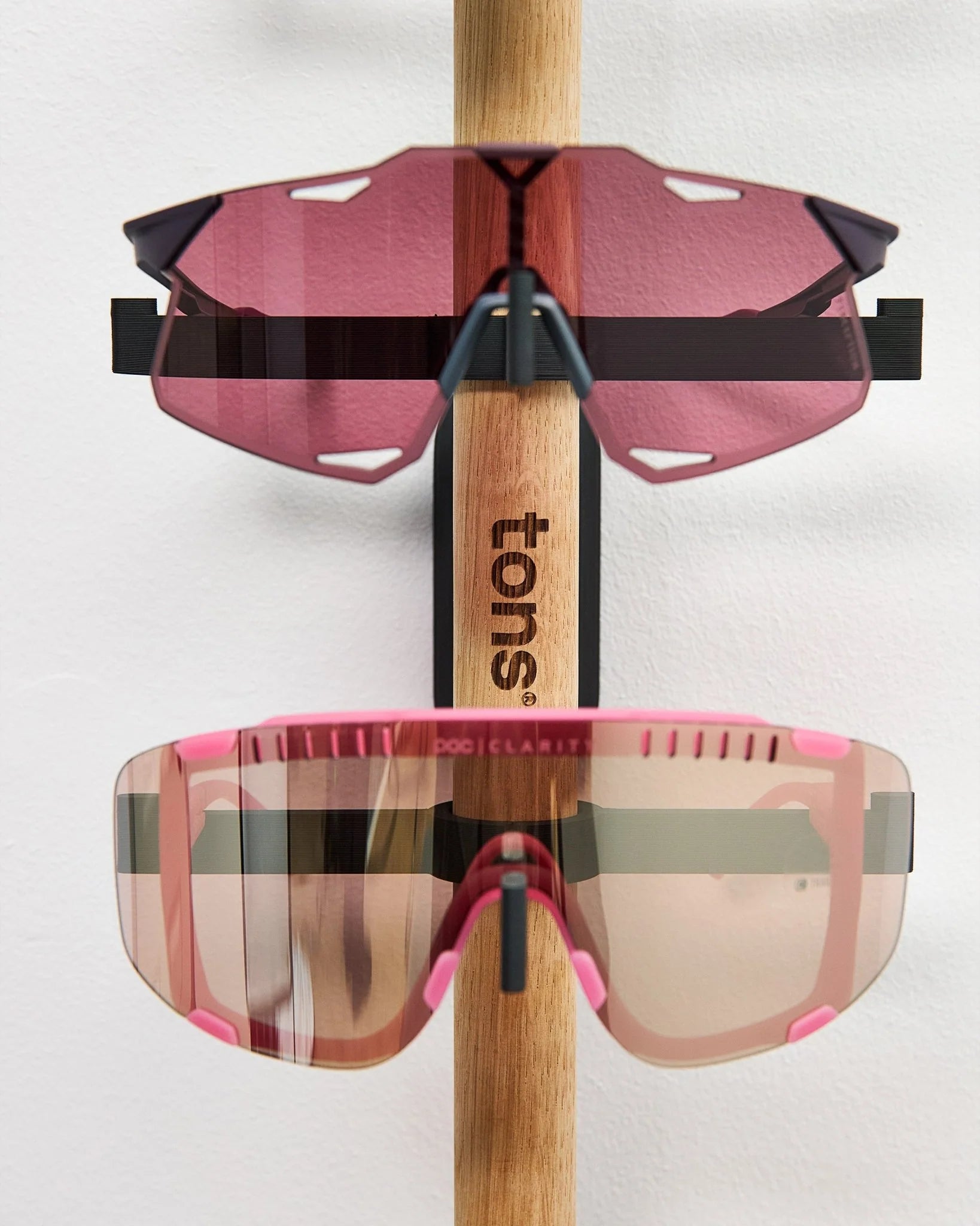 TONS Short Rack C｜壁掛けギアラック｜4xグラス対応｜CYCLISM
