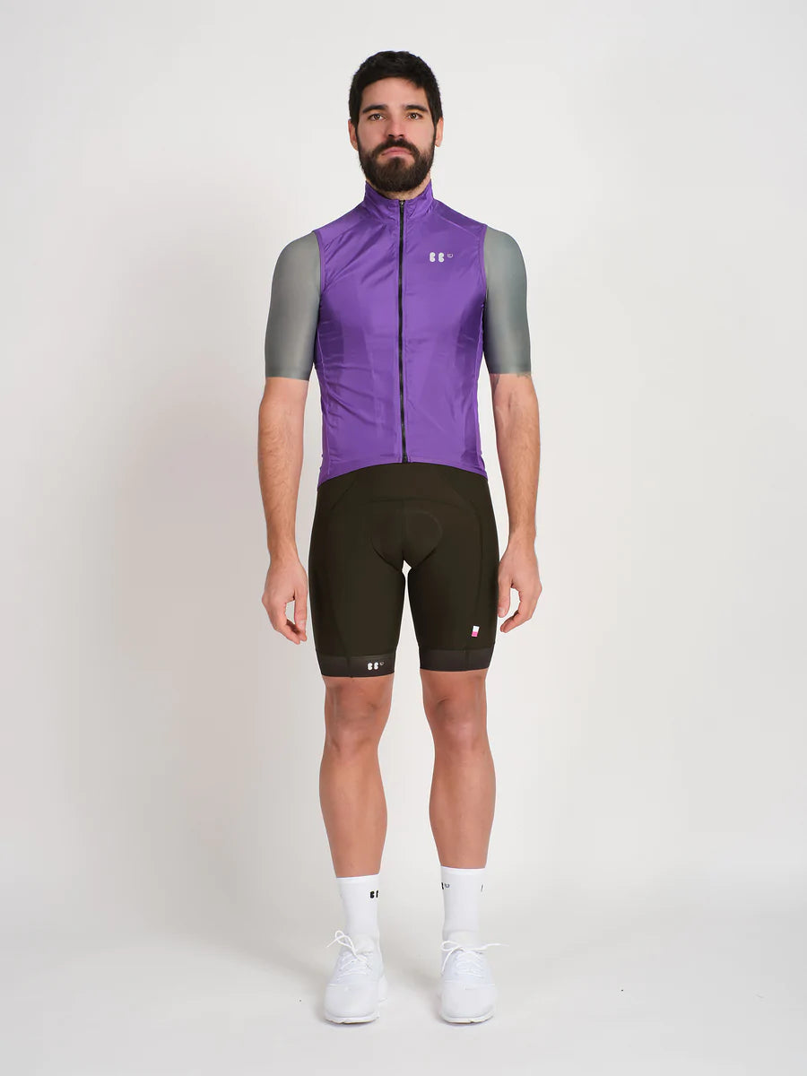 BBUC Dance Mesh Purple サイクル ジレ | CYCLISM