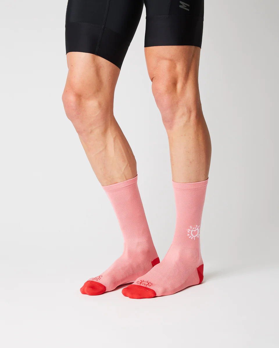 Fingerscrossed #15_08 Endorphins Bubble サイクルソックス  | CYCLISM