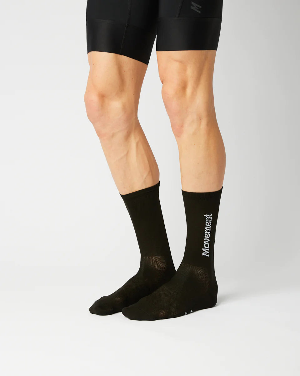 Fingerscrossed サイクルソックス #Classic Movement Type Black | CYCLISM
