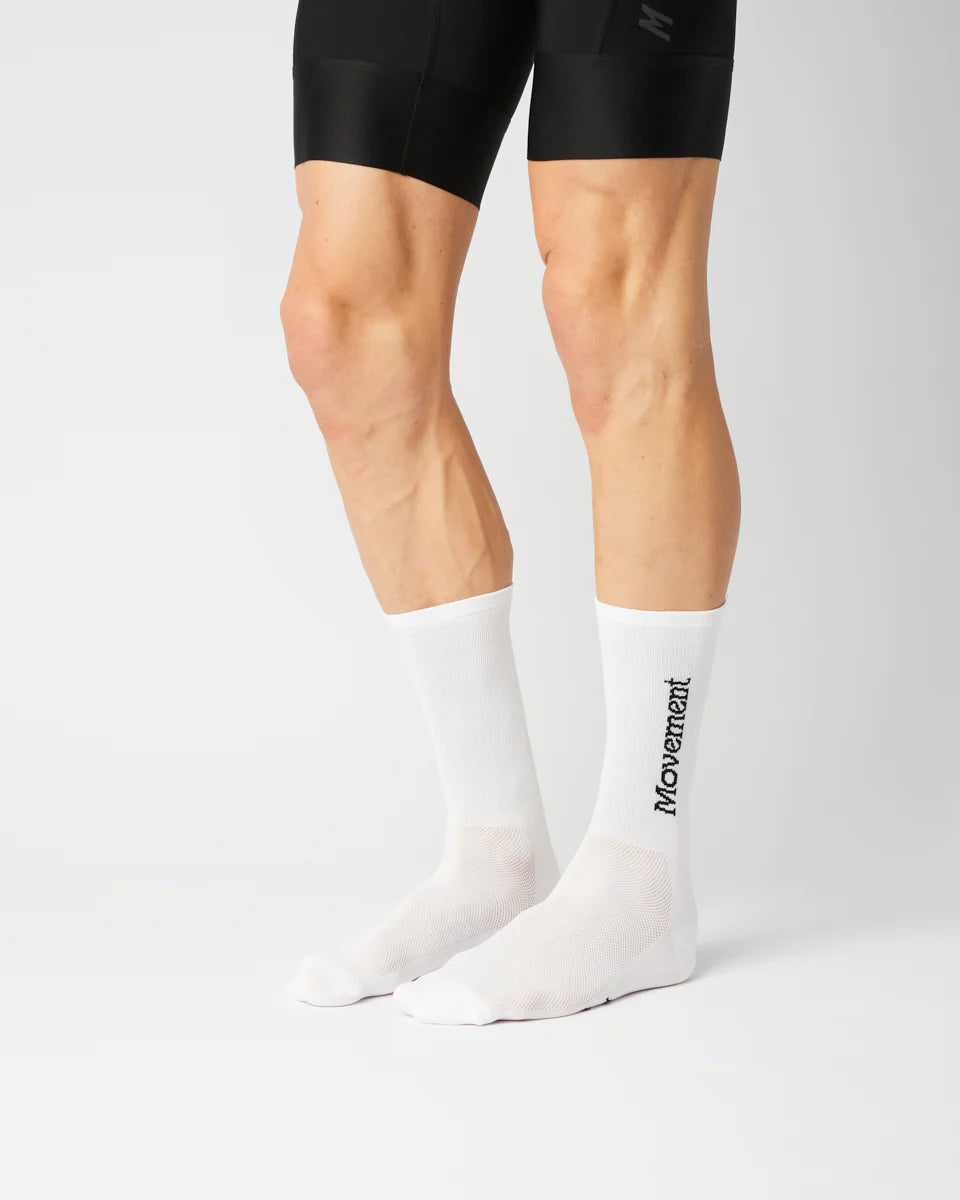 Fingerscrossed サイクルソックス #Classic Movement Type White | CYCLISM