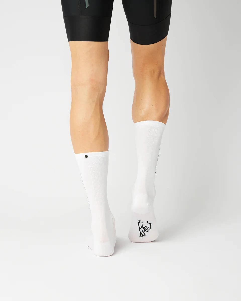 Fingerscrossed サイクルソックス #Classic Movement Type White | CYCLISM