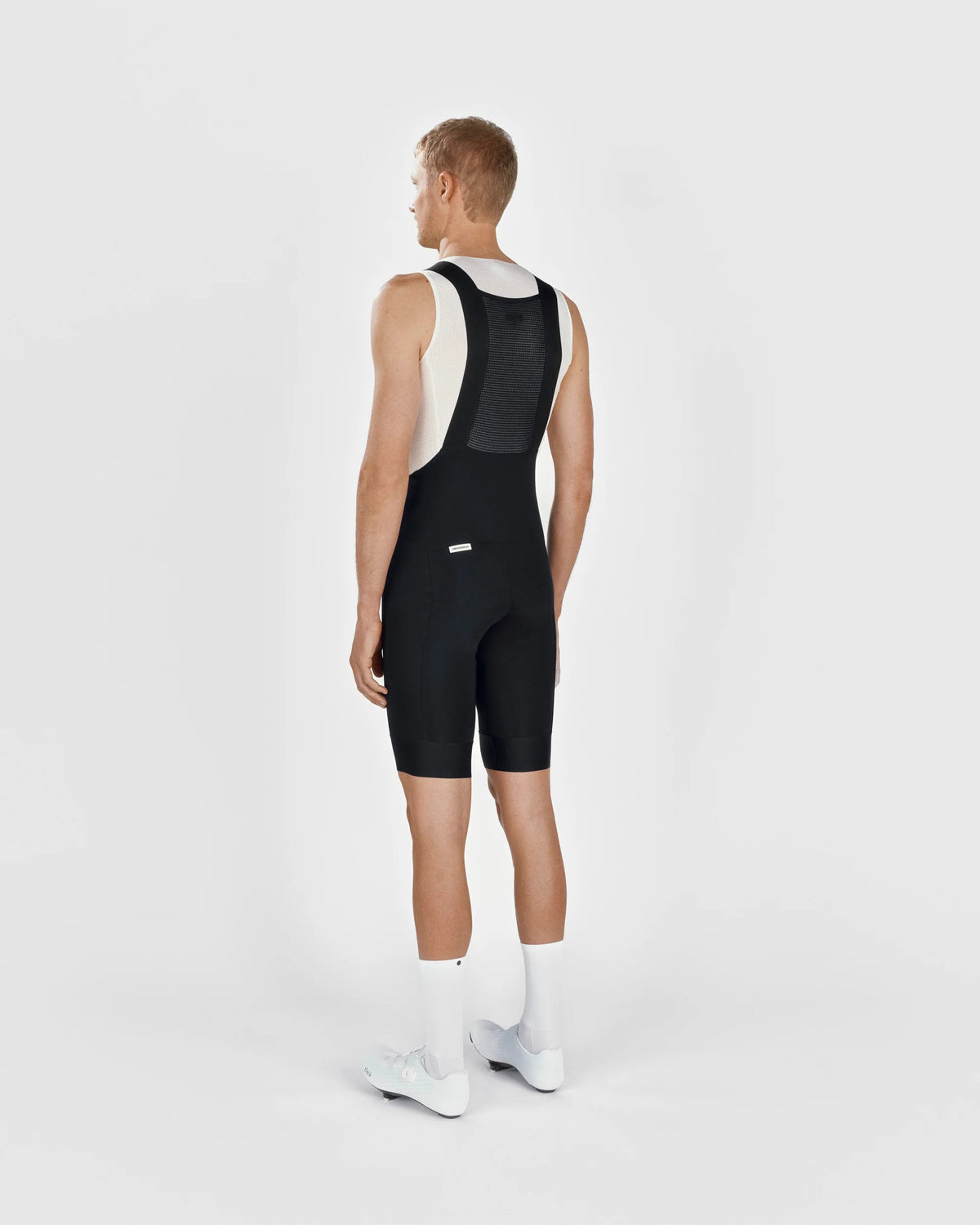 FINGERSCROSSED メンズ ビブショーツ ブラック｜4Way ストレッチ｜CYCLISM