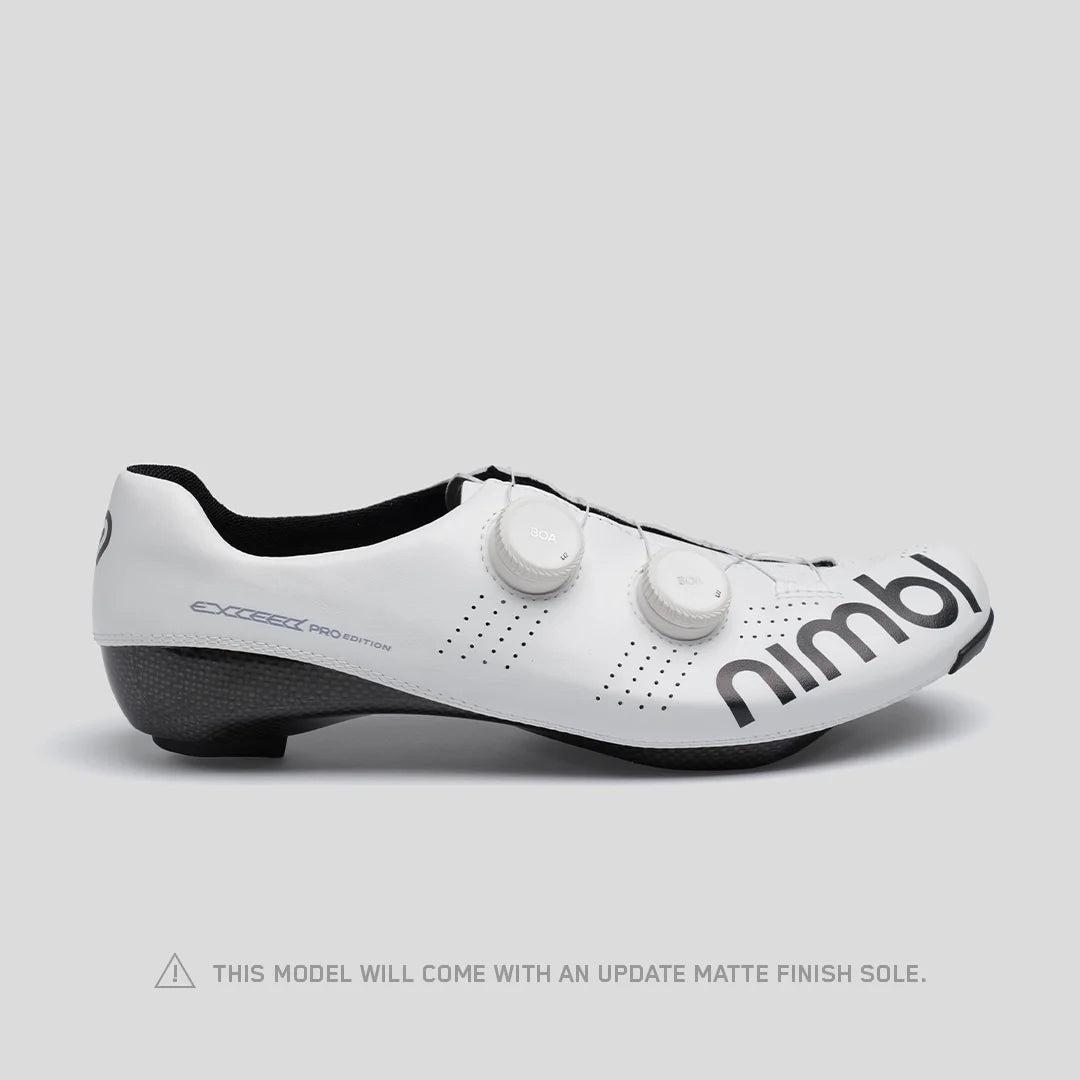 Nimbl ULTIMATE EXCEED Pro Edition White サイクルロードシューズ | CYCLISM