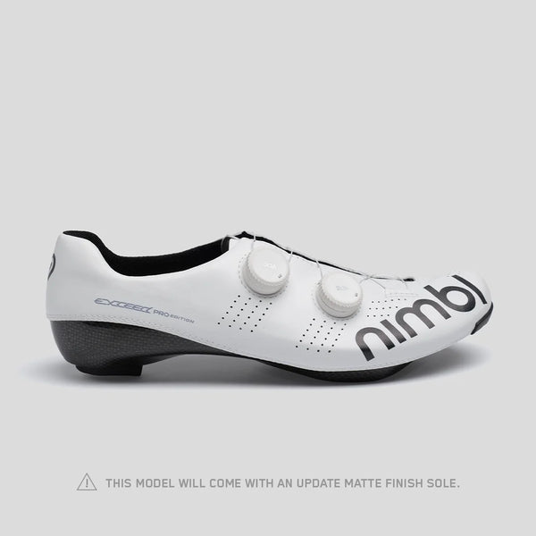 Nimbl ULTIMATE EXCEED Pro Edition White サイクルロードシューズ
