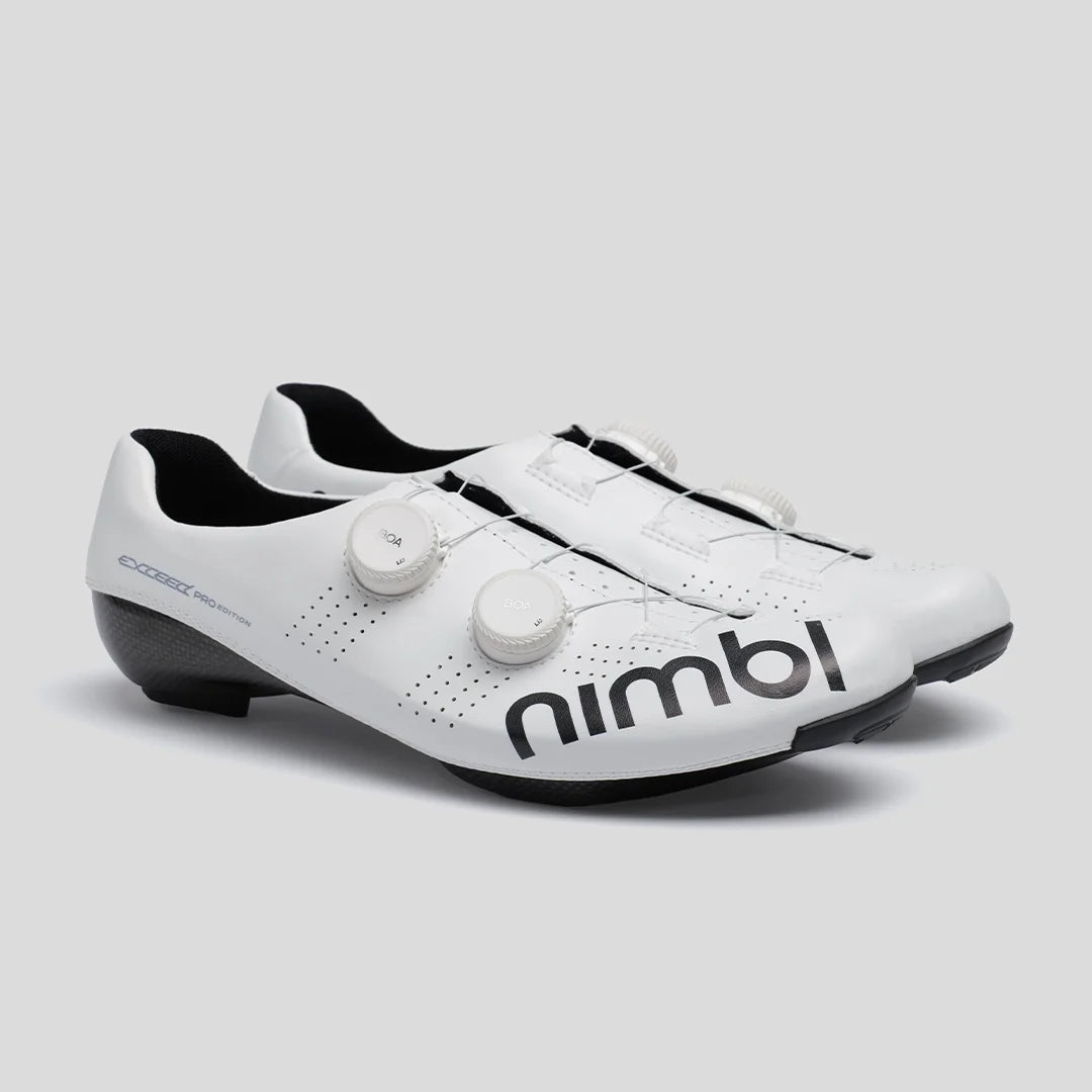 Nimbl ULTIMATE EXCEED Pro Edition White サイクルロードシューズ | CYCLISM