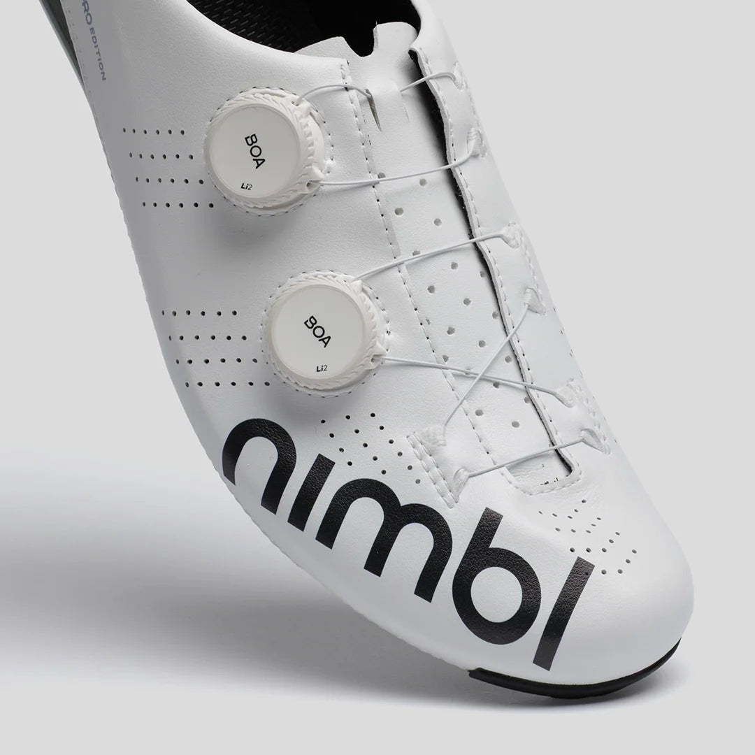 Nimbl ULTIMATE EXCEED Pro Edition White サイクルロードシューズ | CYCLISM