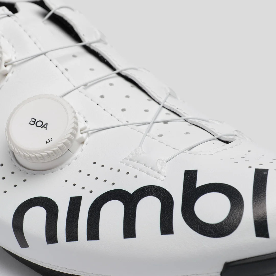 Nimbl ULTIMATE EXCEED Pro Edition White サイクルロードシューズ | CYCLISM