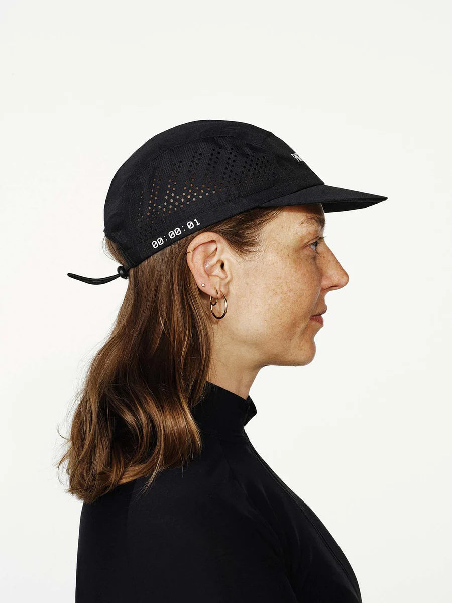 春夏シーズン必見！FINGERSCROSSED 超軽量キャップ Black | アウトドア活動に最適 | CYCLISM