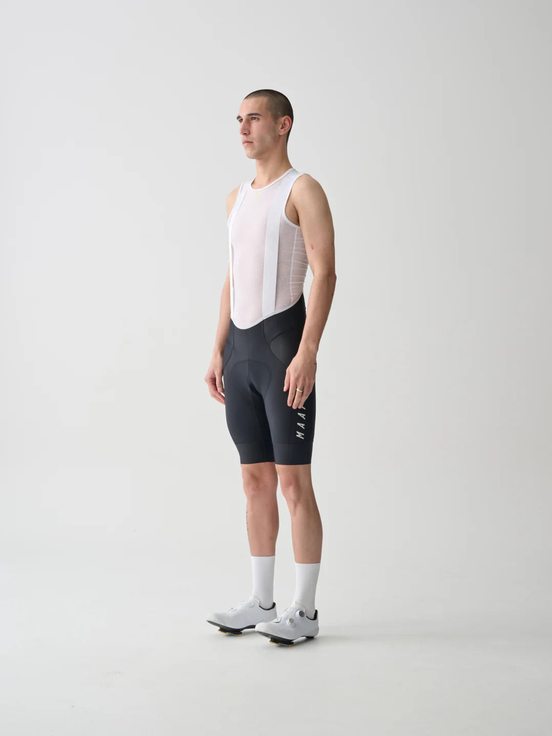 MAAP Men's Team Evo Black/White サイクルビブショーツ |  CYCLISM