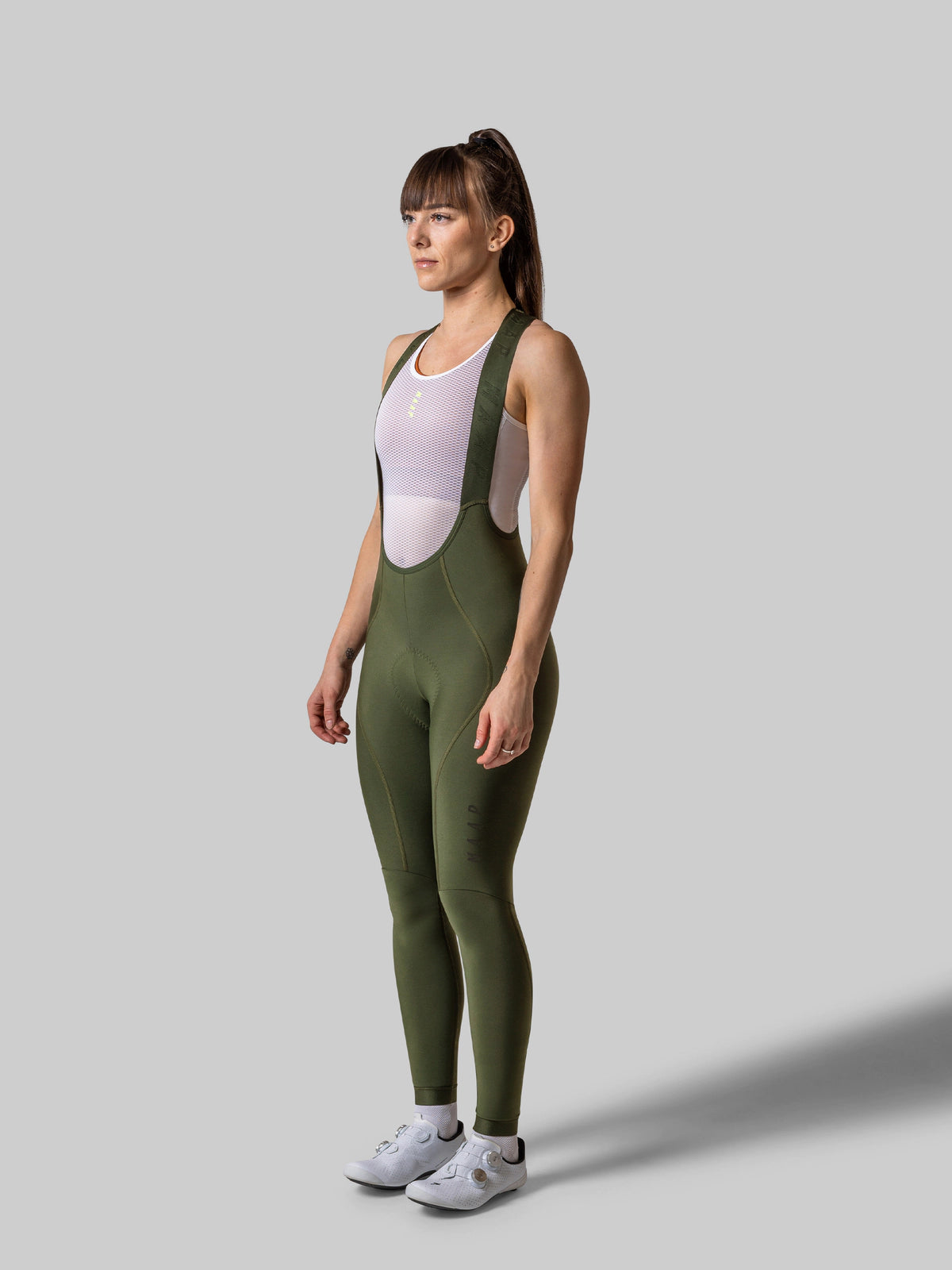 MAAP Team Evo Thermal Bronze Green レディースサイクルタイツ | CYCLISM