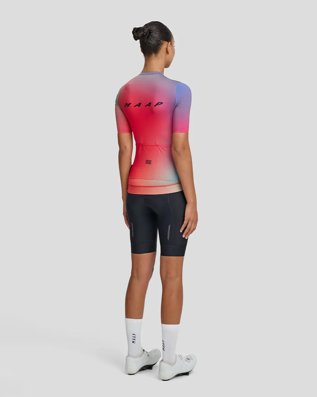 MAAP Women&#39;s Blurred Out Pro Hex 2.0 Red Mix レディースサイクルジャージ | CYCLISM