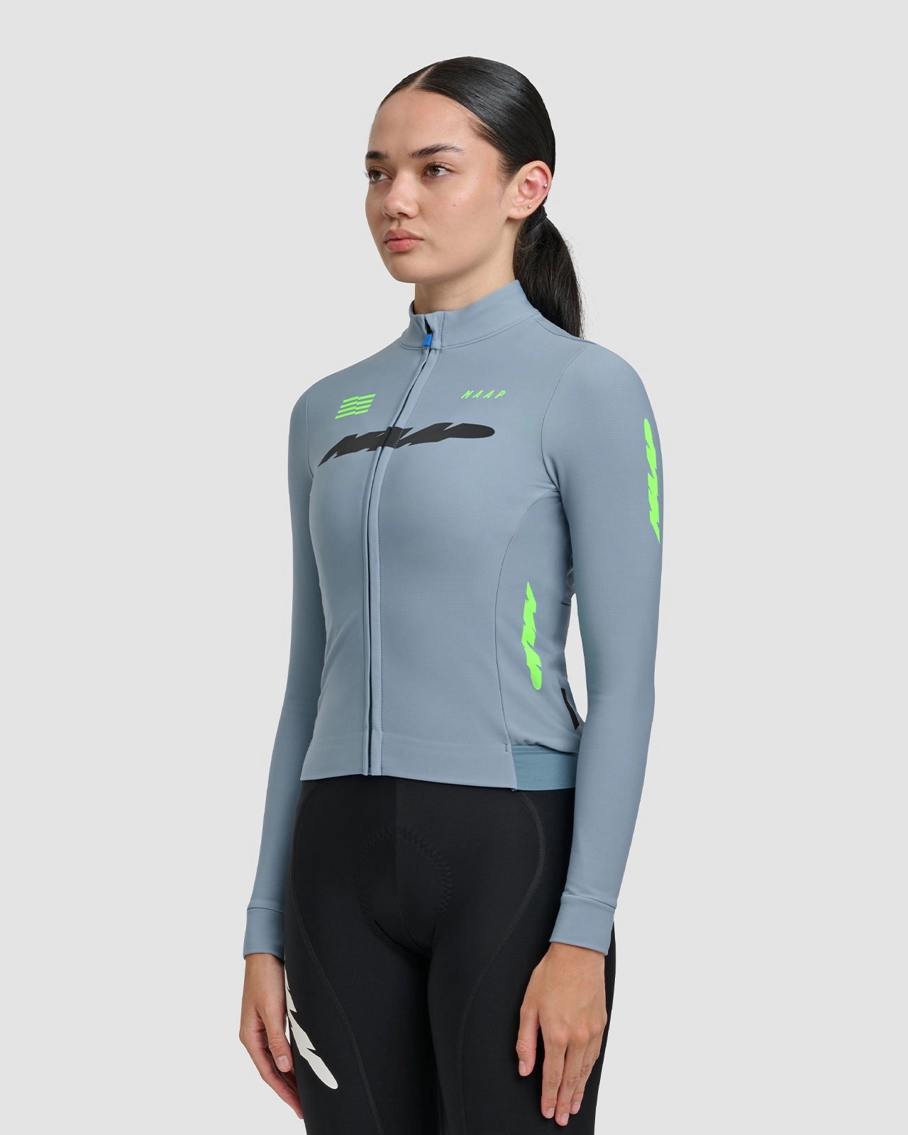 MAAP Women's Eclipse Thermal LS Jersey 2.0 Teal レディース長袖サイクルジャージ  | CYCLISM