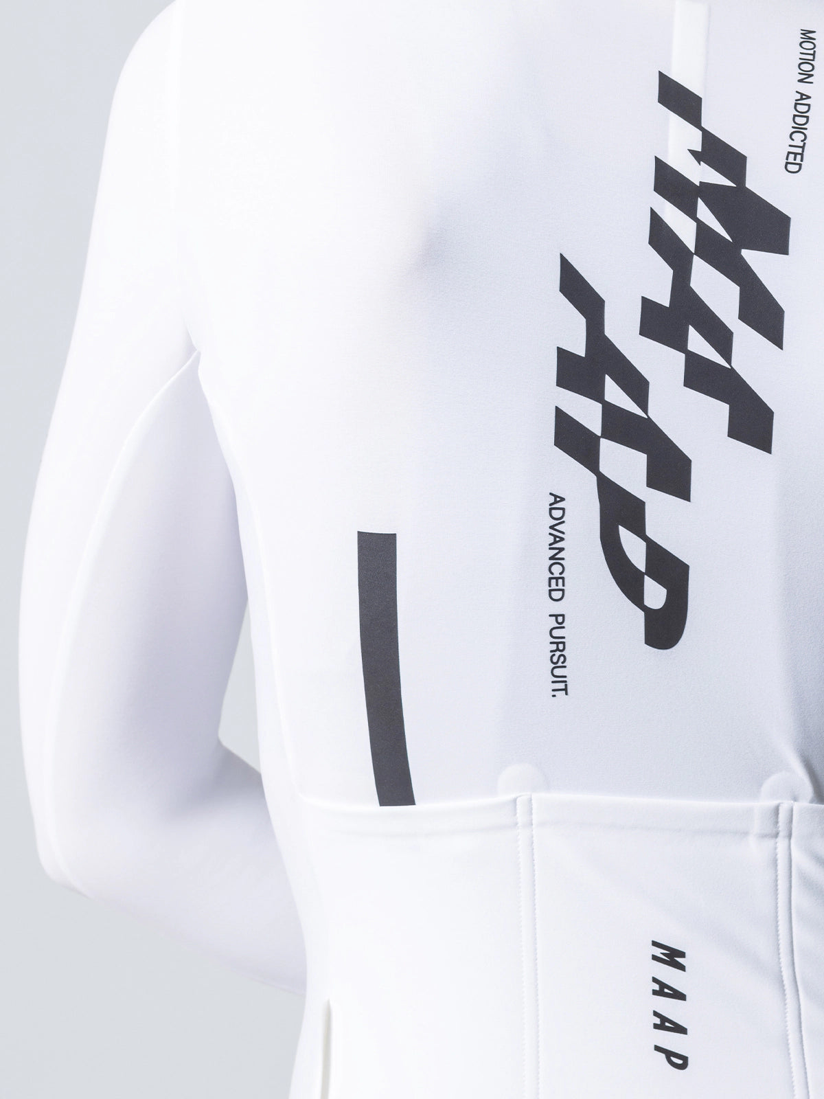 MAAP Women&#39;s Fragment Thermal LS Jersey 2.0 White レディース長袖サイクルジャージ | CYCLISM