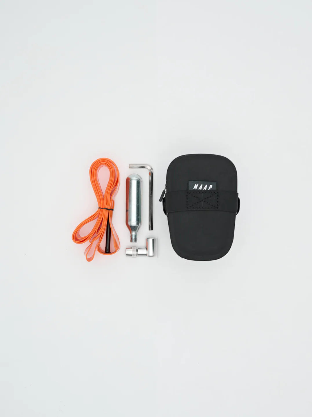 MAAP Shield Saddle Bag Large Black｜防水サドルバッグ・ダイヤル固定・軽量61g｜CYCLISM