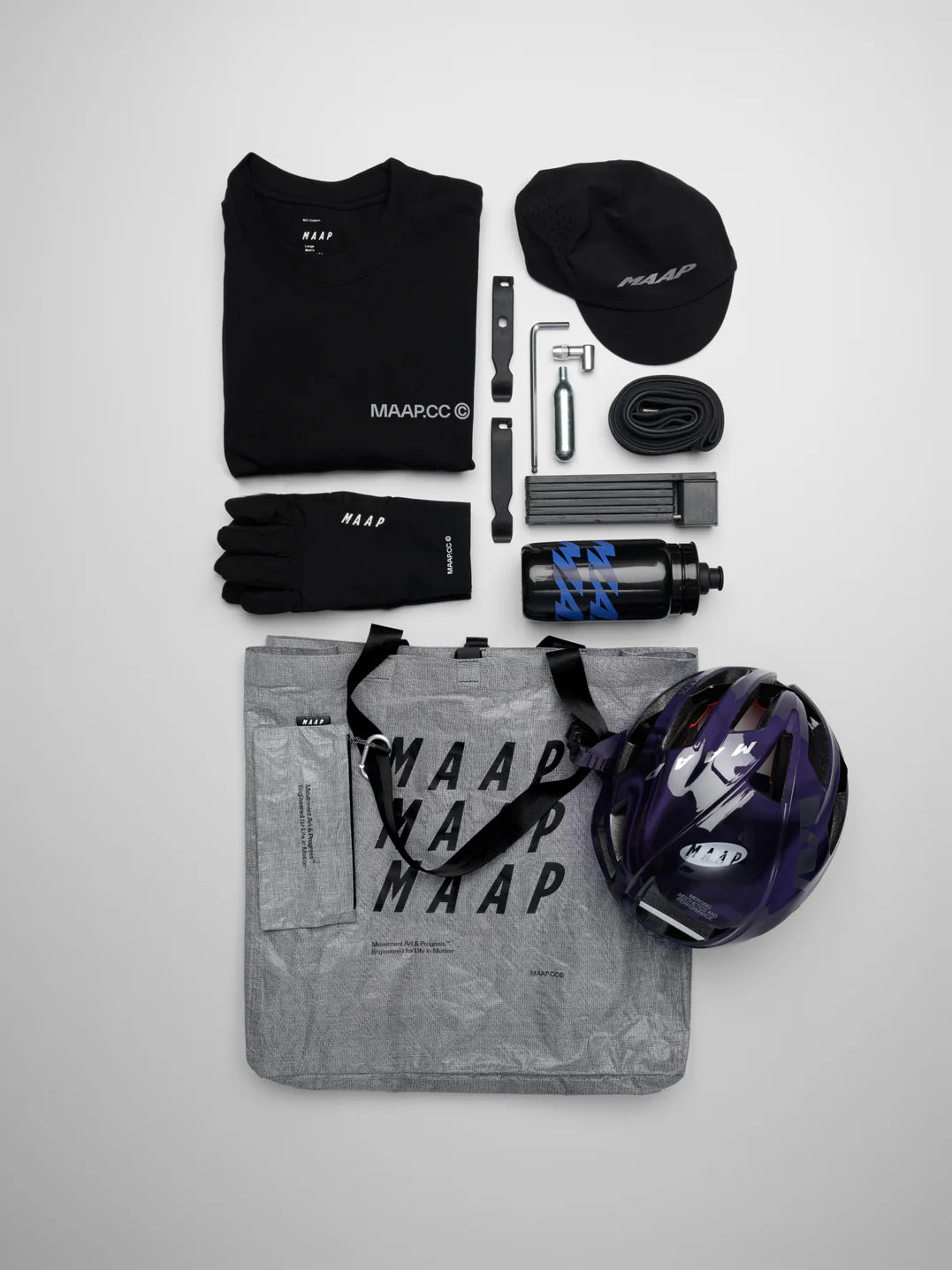 MAAP TECH Tote Graphite サイクルトートバッグ | CYCLISM