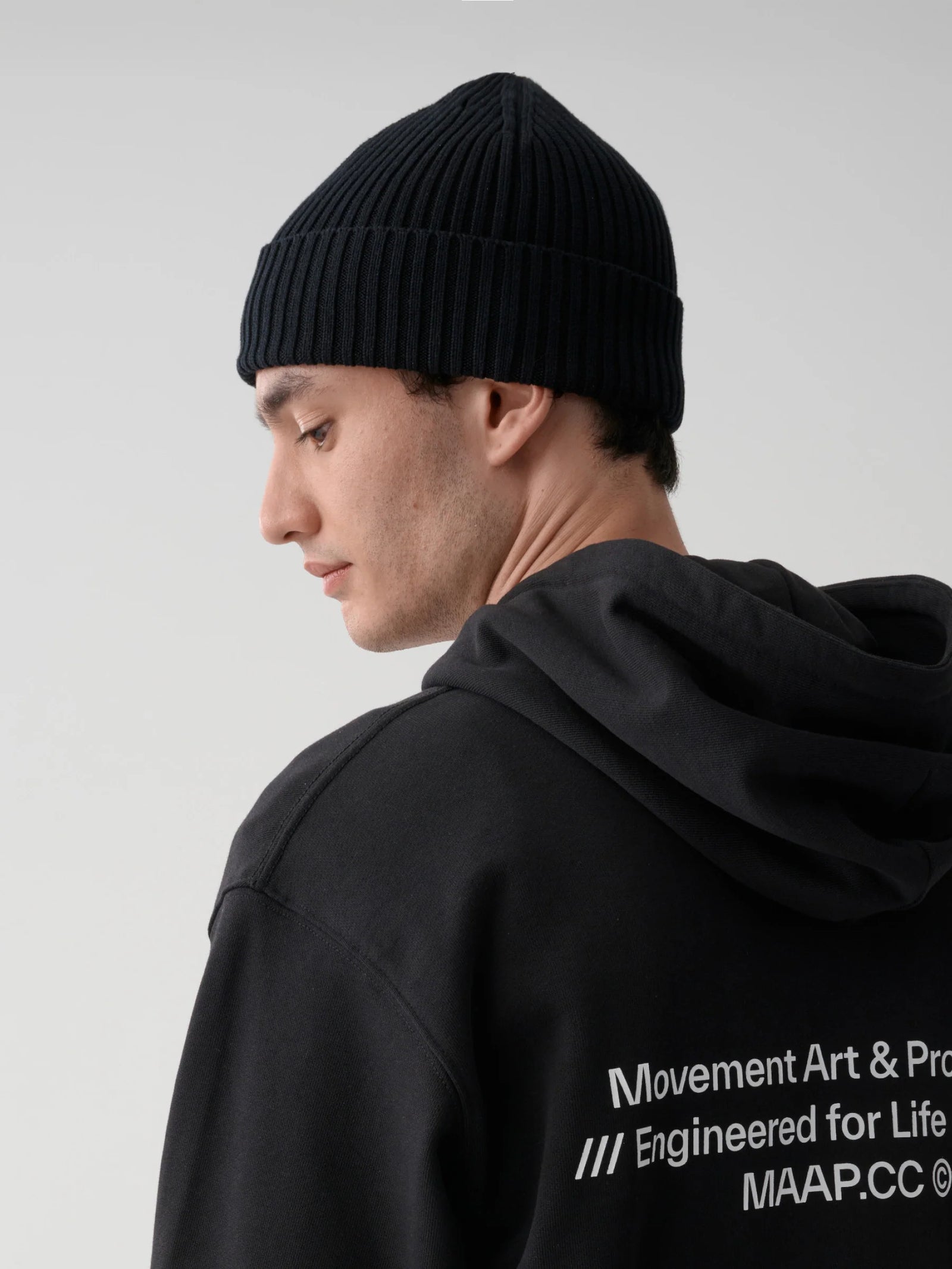 MAAP Lifestyle Beanie ブラック | 冬用オーガニックコットン ビーニー 帽子 MAAP公式 | CYCLISM