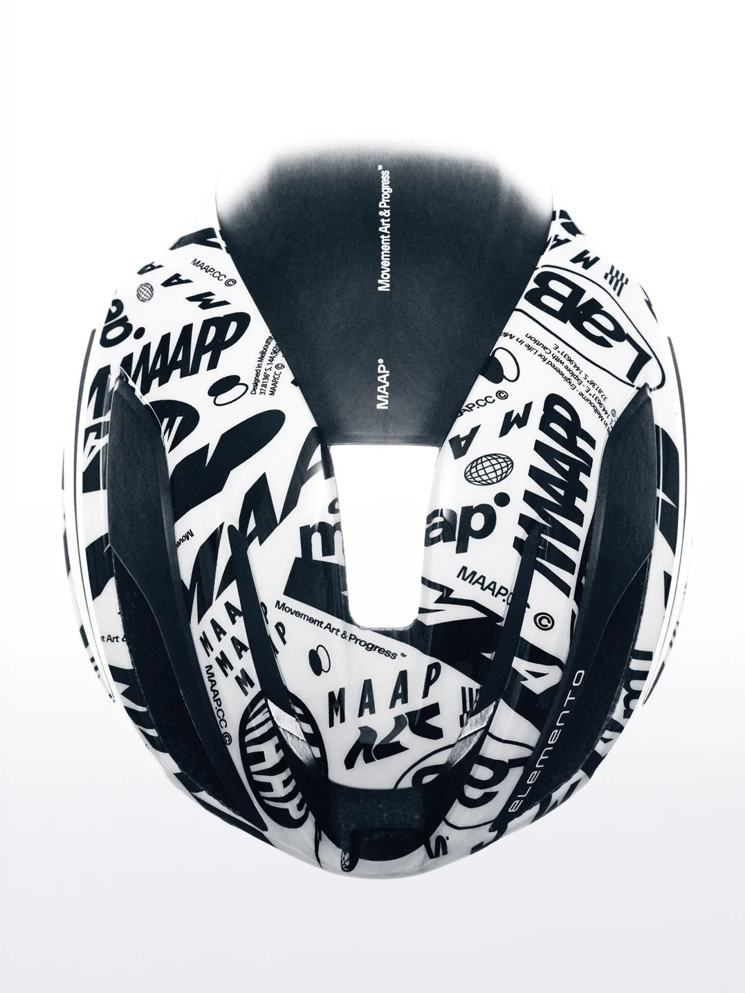 MAAP × KASK Elemento Monochrome｜ユニセックス サイクルヘルメット｜CYCLISM