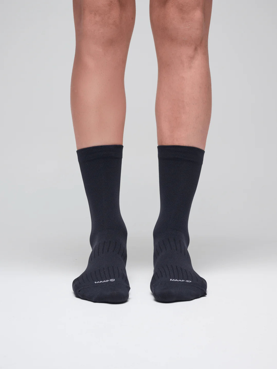 MAAP Team Sock Jet Black｜吸湿速乾・抗菌防臭・6インチ サイクルソックス｜CYCLISM