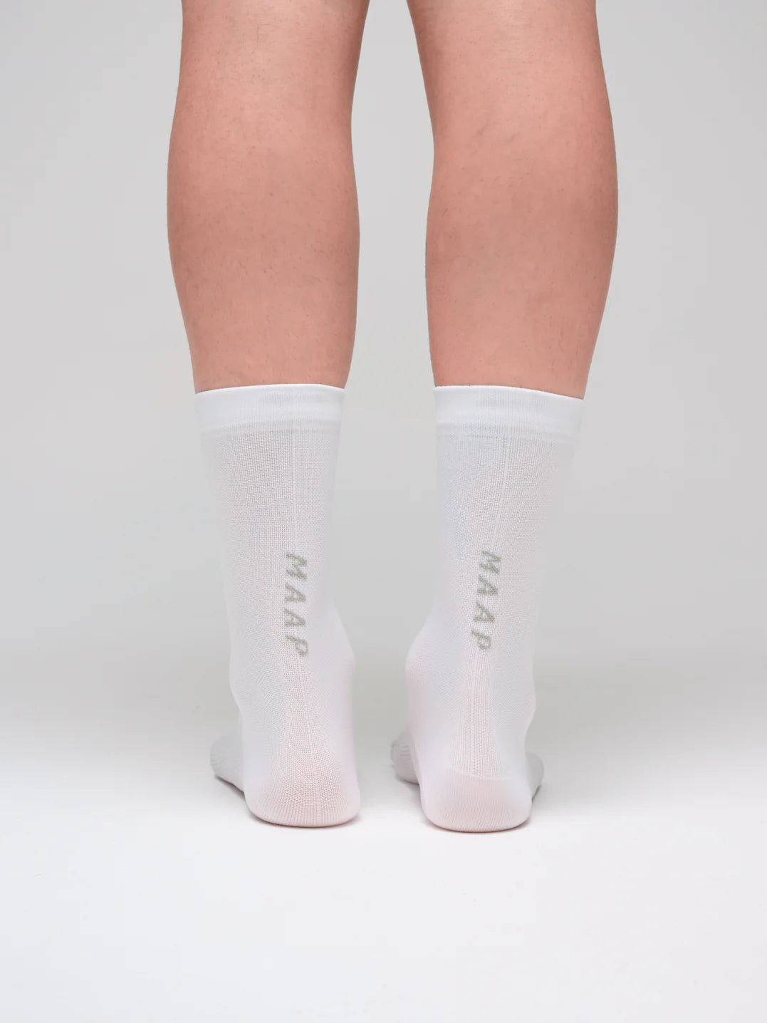 MAAP Team Sock White｜吸湿速乾・抗菌防臭・6インチ サイクルソックス｜CYCLISM