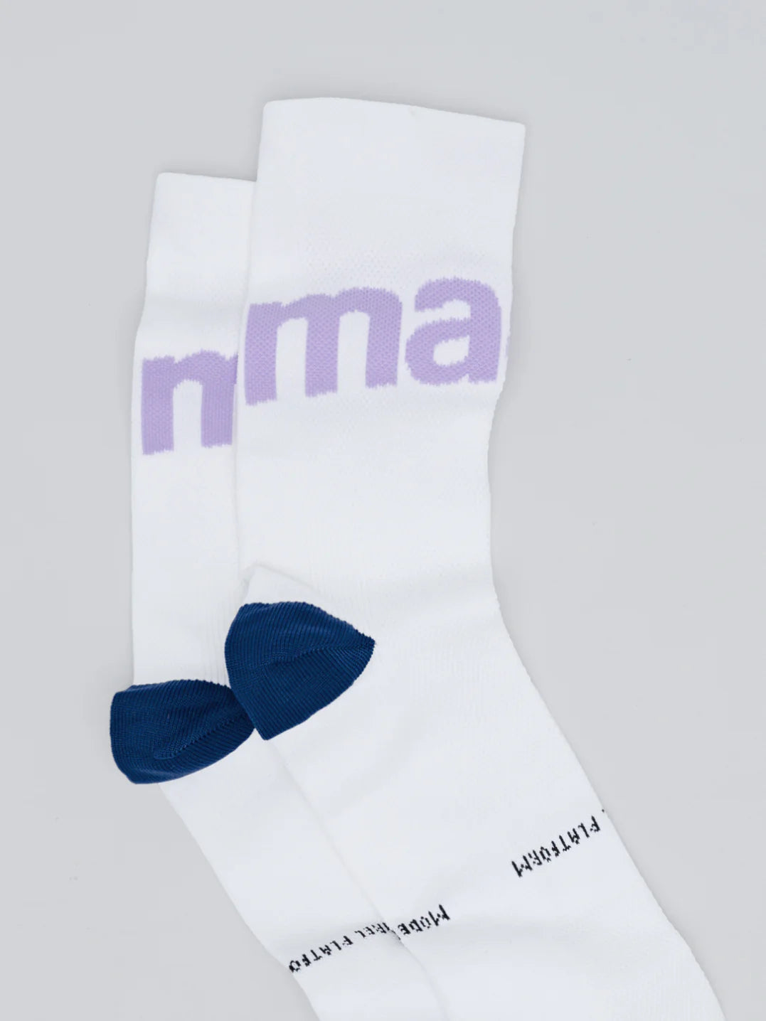 MAAP Training Sock White/Purple｜吸湿速乾 抗菌 6インチ サイクルソックス｜CYCLISM