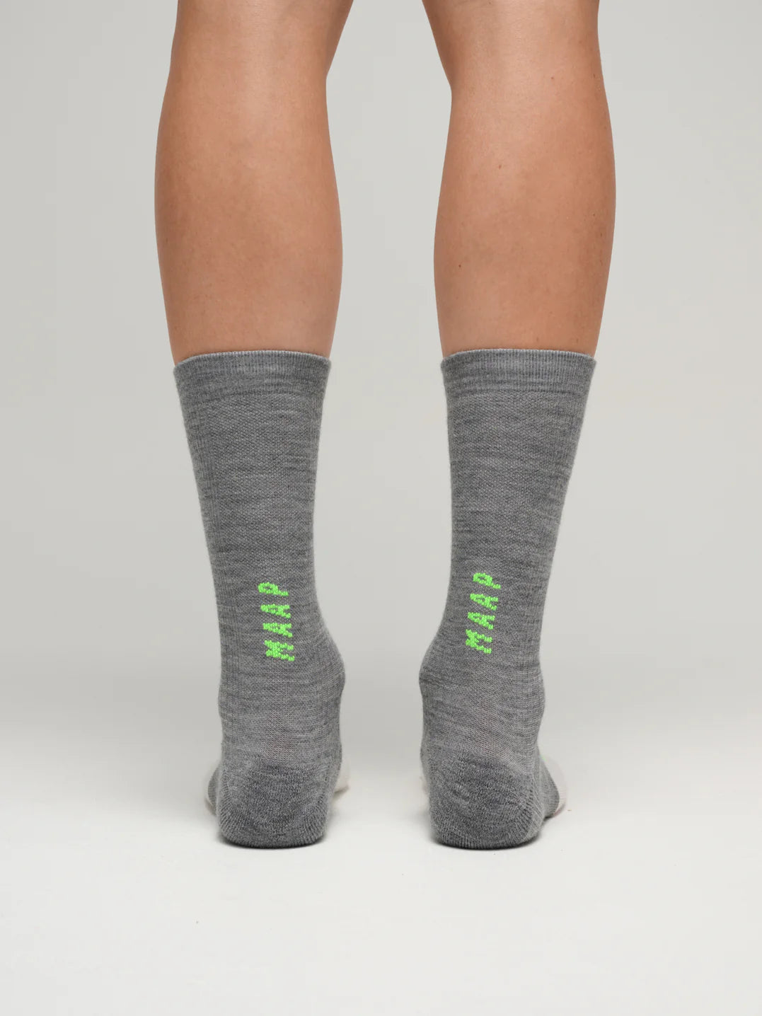 MAAP Division Merino Sock Graystone｜メリノ サイクルソックス 防臭 抗菌 体温調整｜CYCLISM