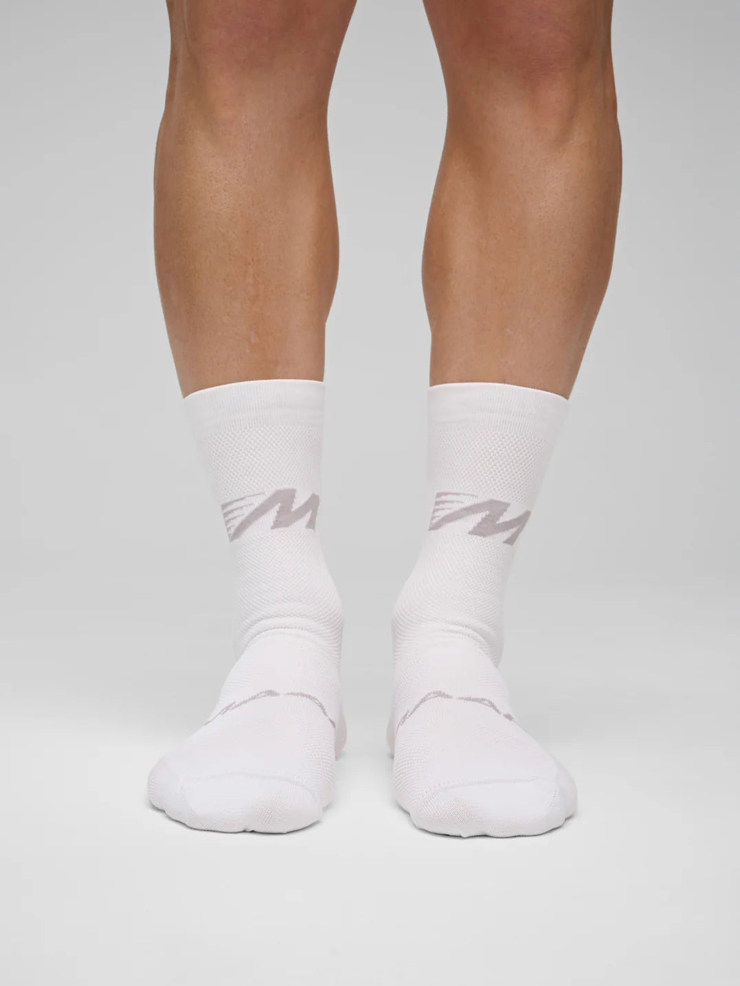 MAAP Drome Sock White｜吸湿速乾 抗菌 6インチ サイクルソックス｜CYCLISM