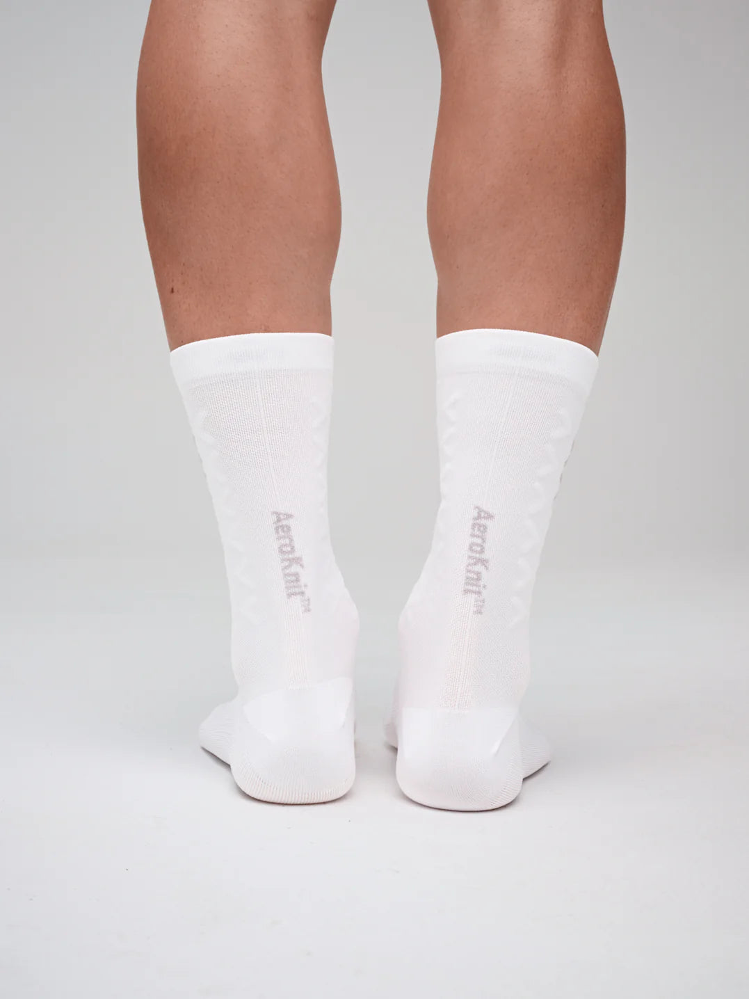 Aero Knit Sock / White