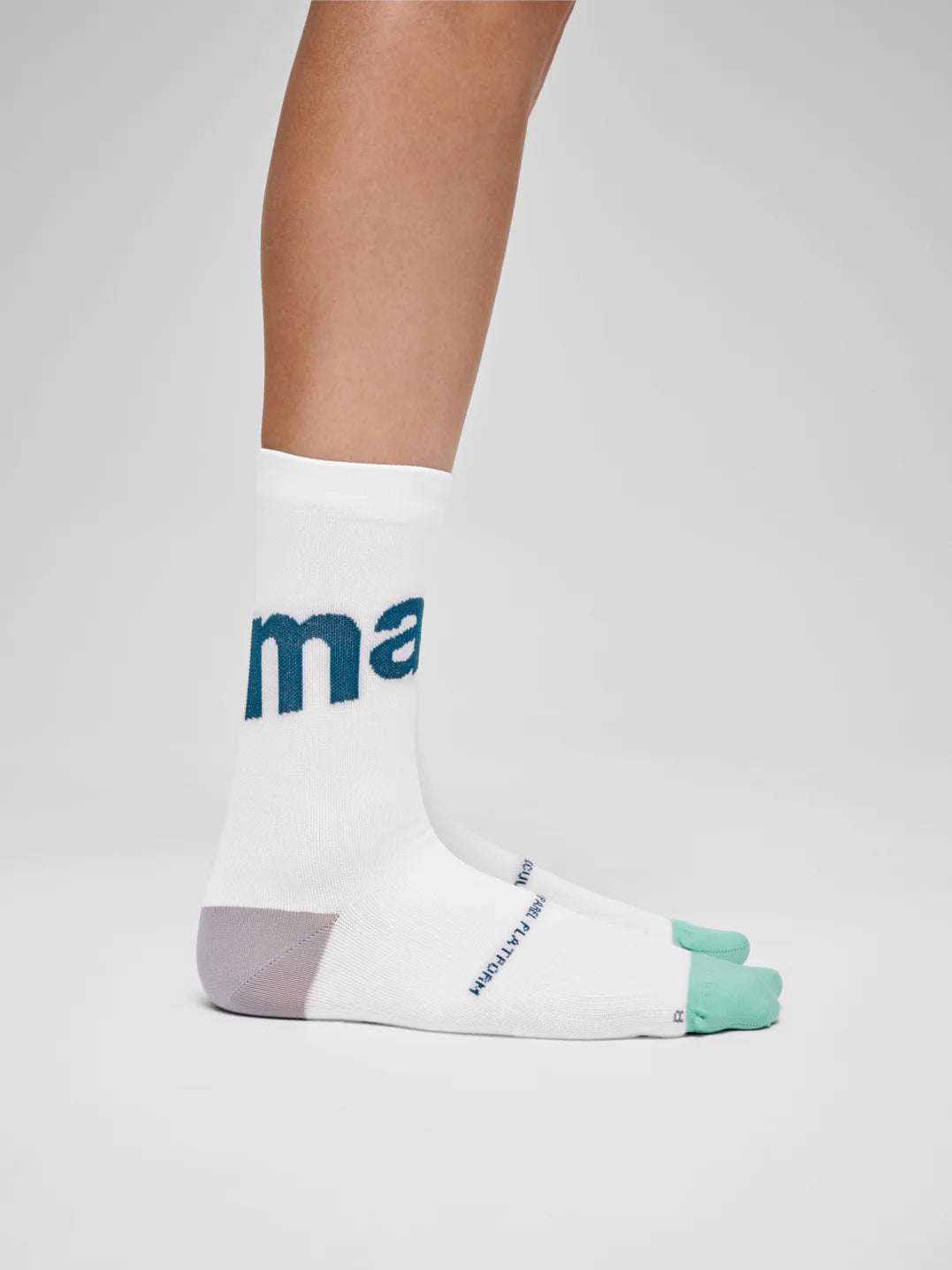 MAAP TM Sock White サイクリングソックス | CYCLISM