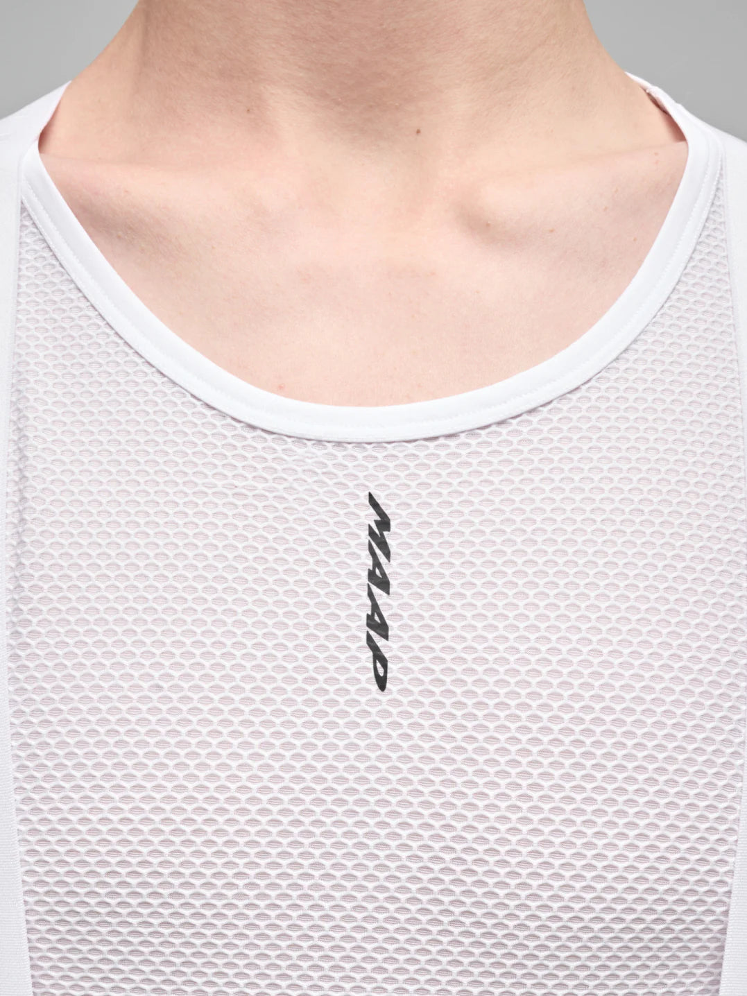 MAAP Team Midweight Base Layer White｜春秋向けミッドウェイト メッシュ ベースレイヤー｜CYCLISM