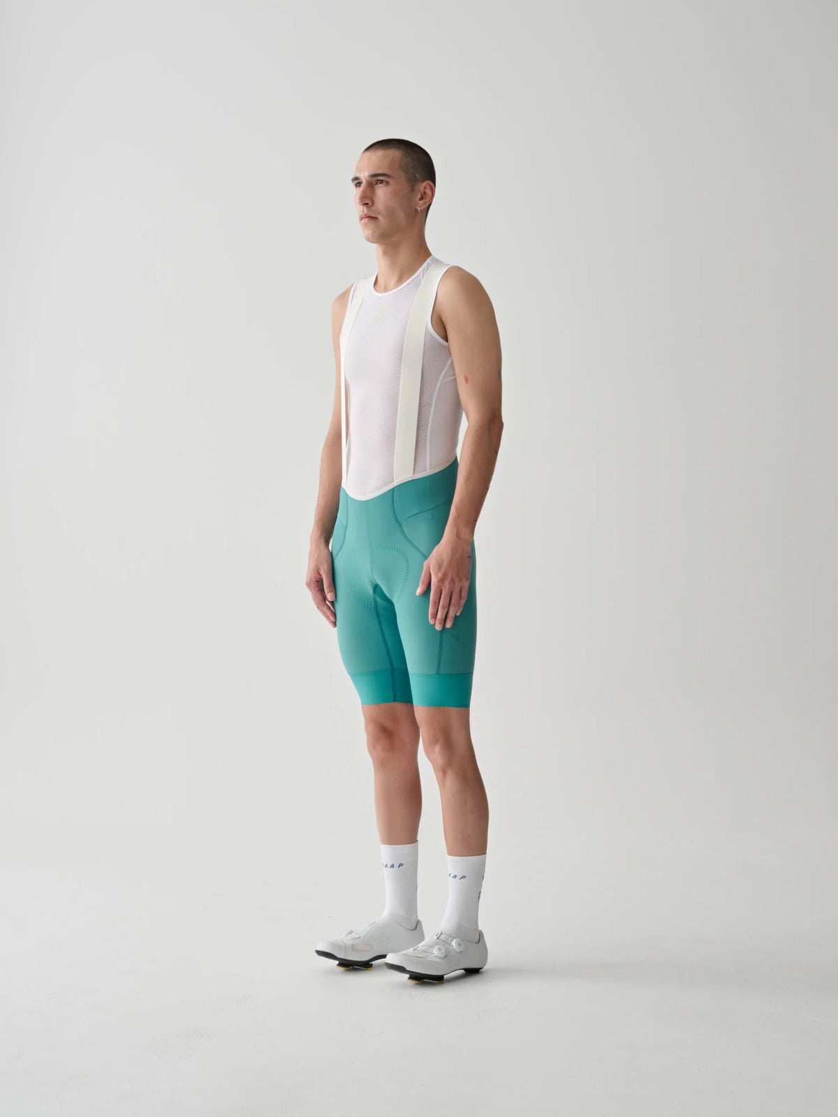 MAAP Team Bib Evo サイクルビブショーツ ディープラグーンカラー | プロ仕様の快適フィット・高機能 | CYCLISM