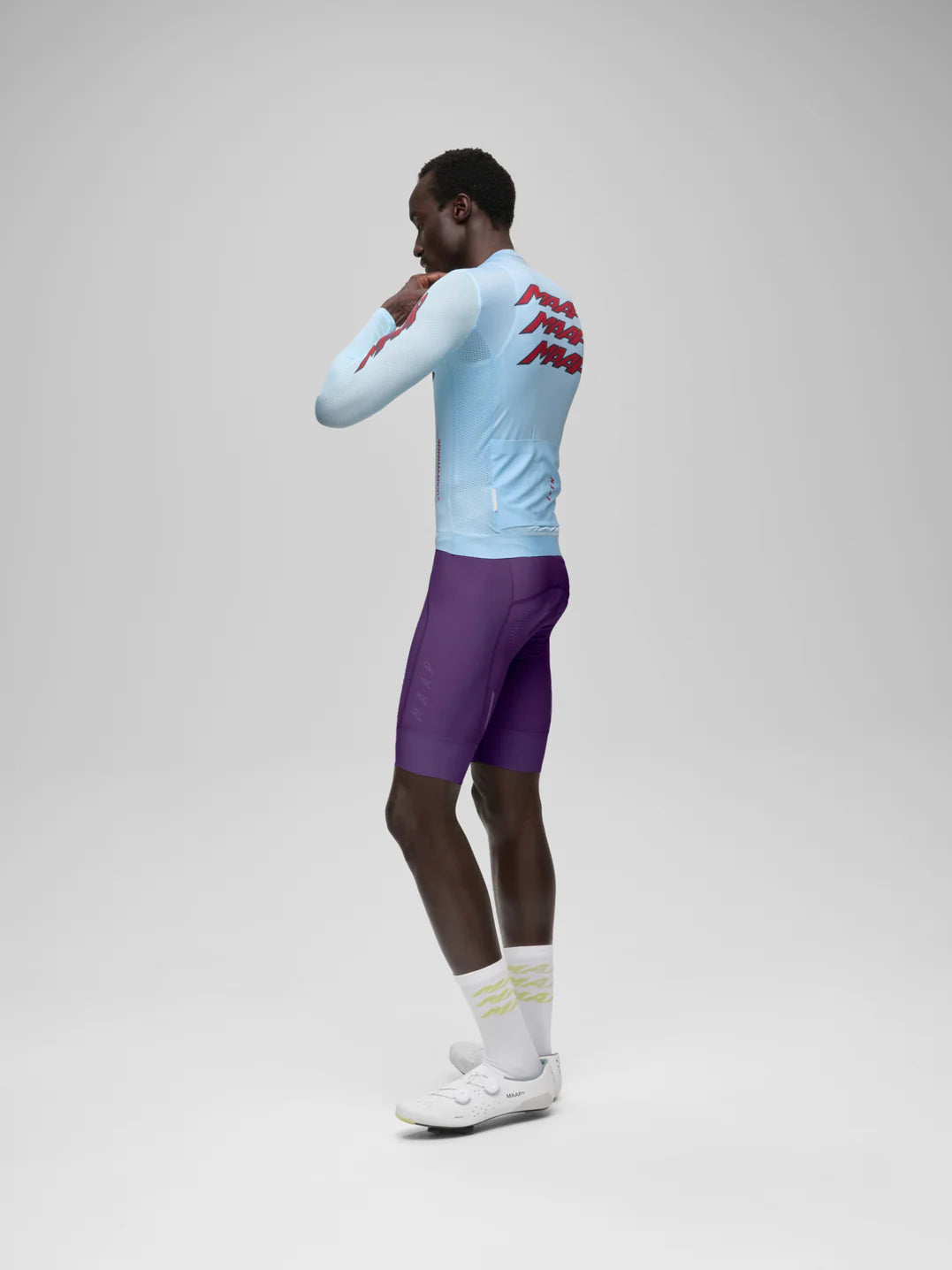 MAAP Team Bib Evo Phantom Purple メンズ ビブショーツ | CYCLISM