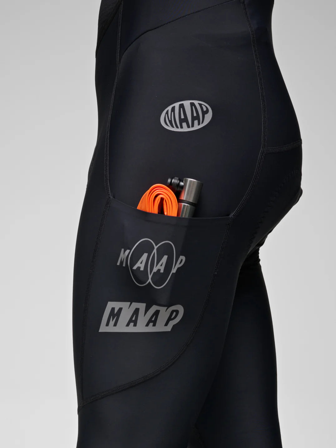MAAP Drome Team Bib Evo Cargo Tights Black｜メンズ カーゴビブタイツ｜CYCLISM