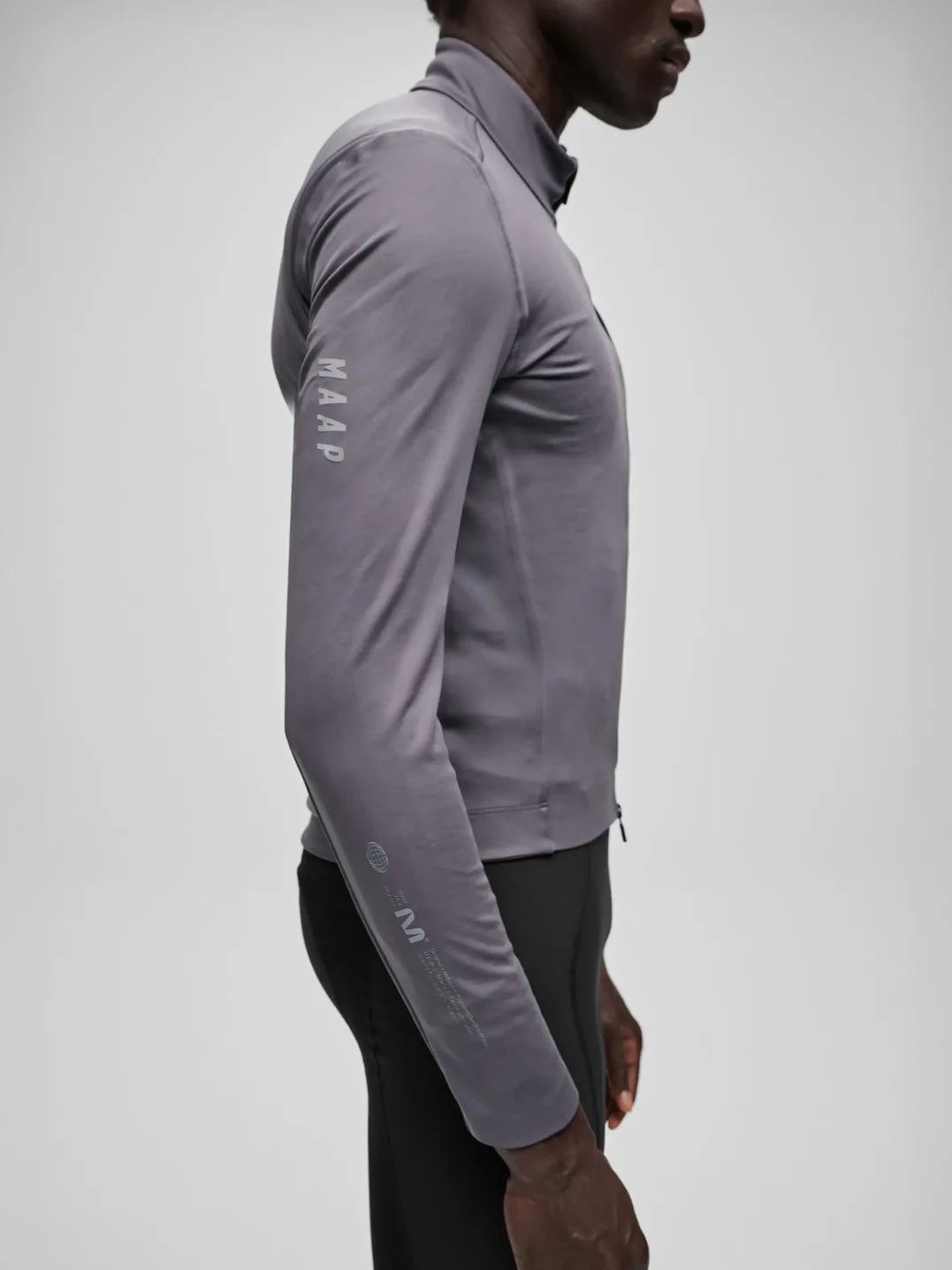 MAAP Apex Winter Jacket 2.0 Charcoal Plum 防風防水防寒サイクリングジャケット｜CYCLISM