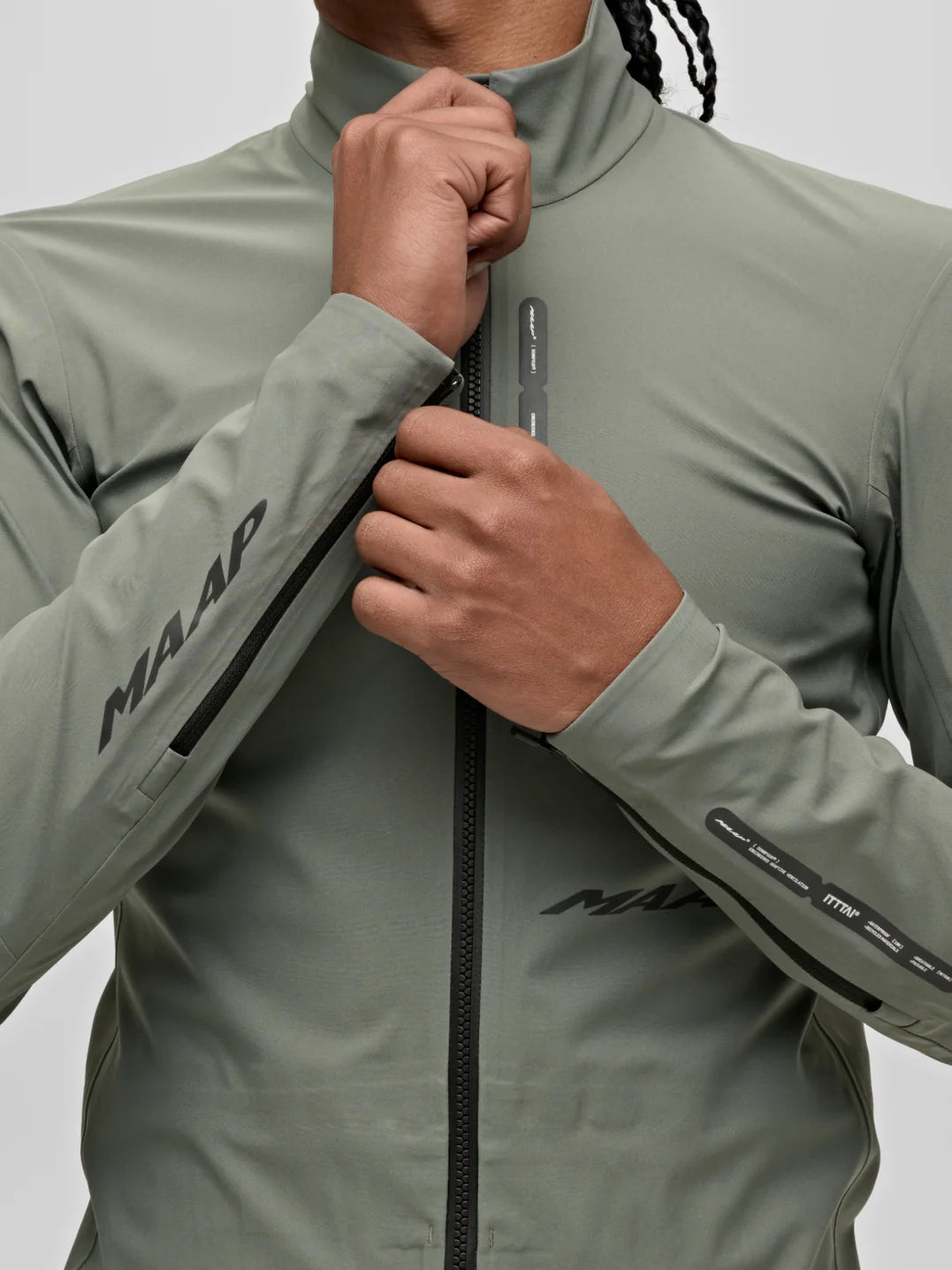 MAAP Apex Downpour Jacket Castor Grey 防風防水サイクリングジャケット｜CYCLISM