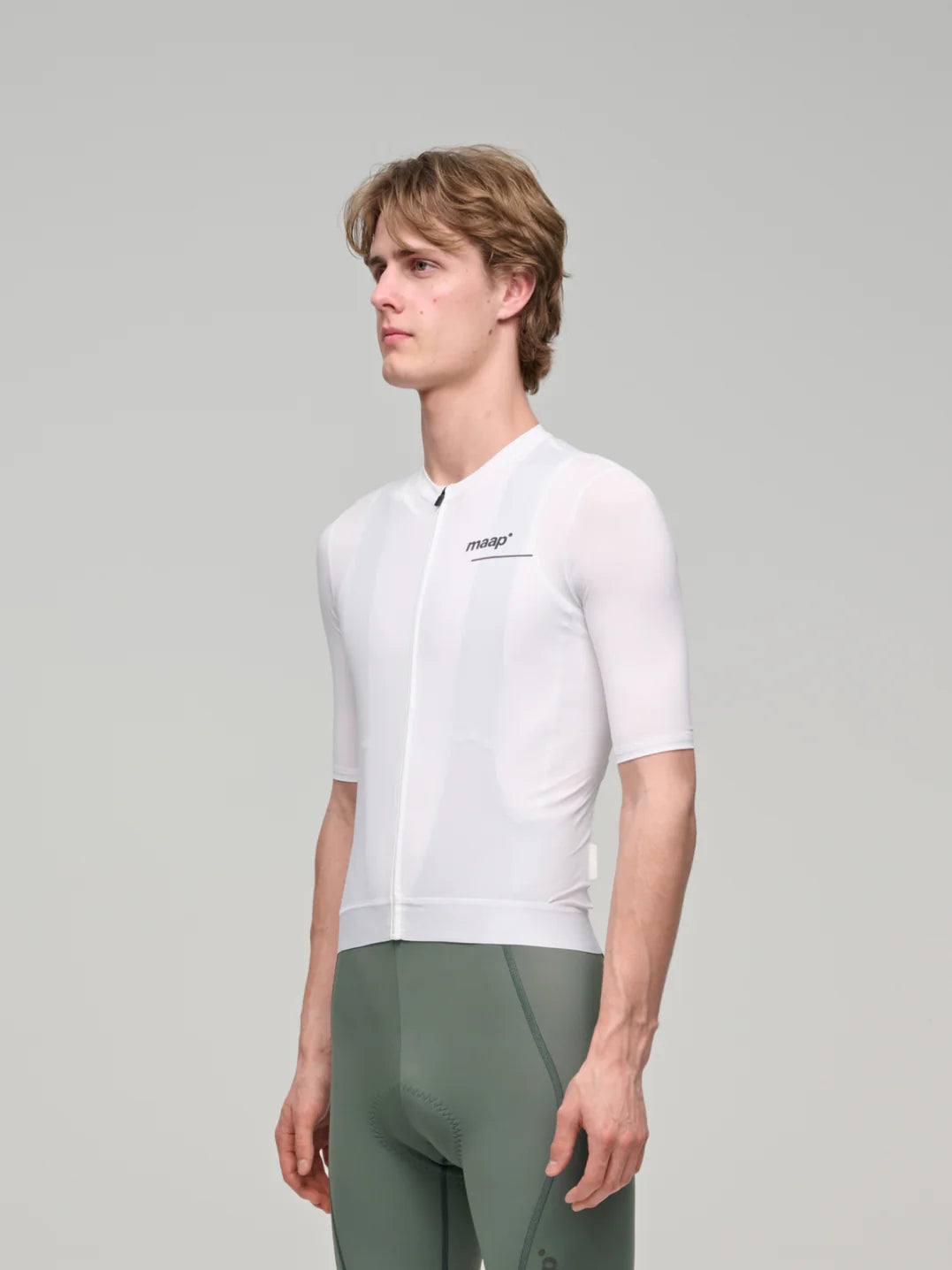 MAAP Training Jersey White｜高通気・速乾 コアフィット半袖｜CYCLISM