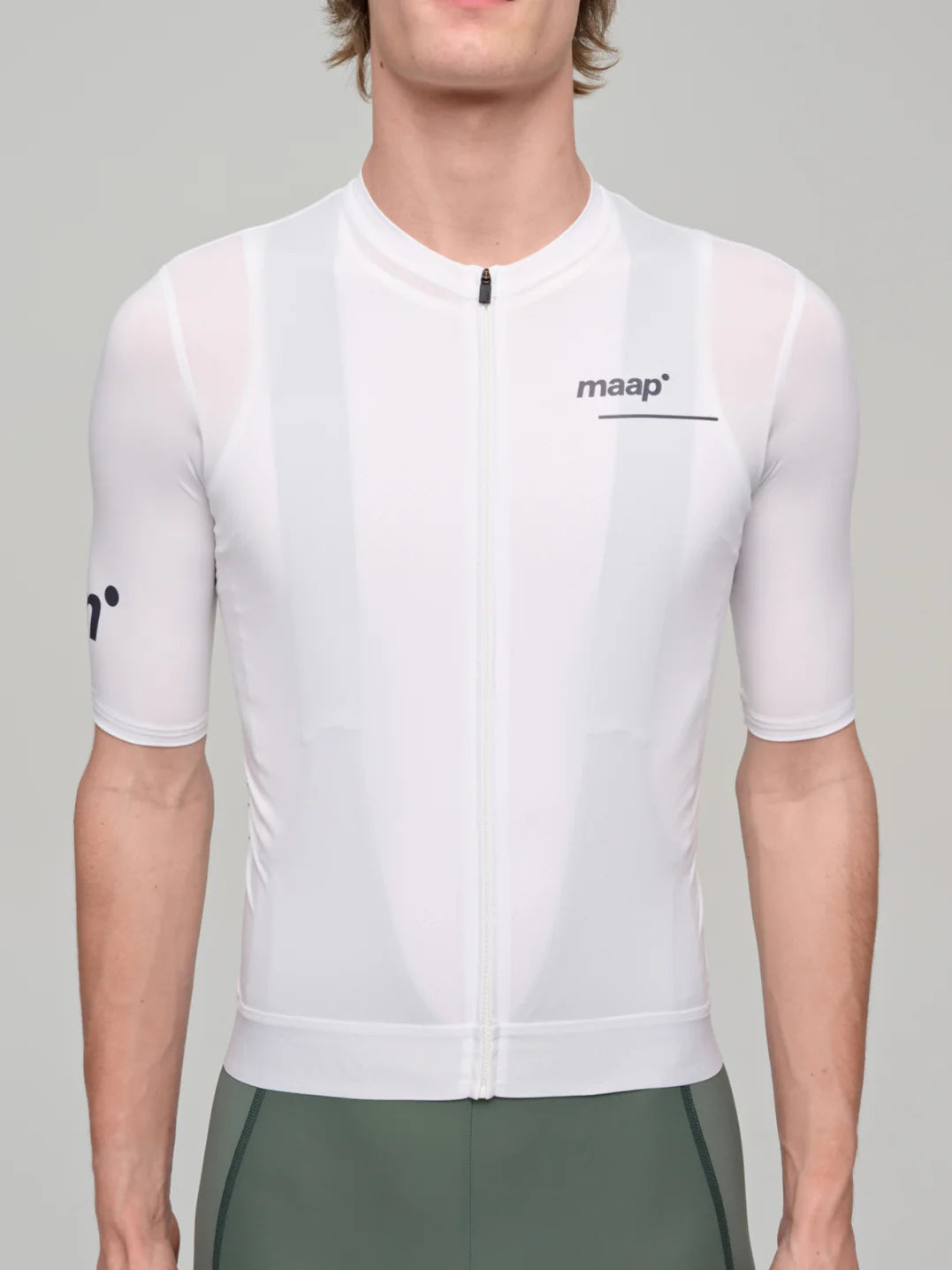 MAAP Training Jersey White｜高通気・速乾 コアフィット半袖｜CYCLISM