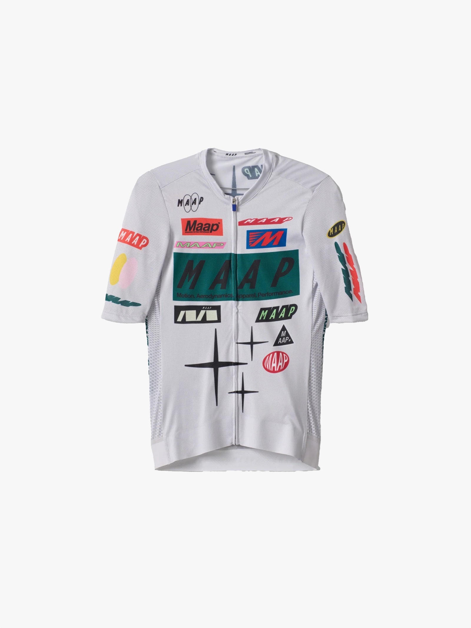 MAAP Drome Pro Air Jersey 3.0 ホワイト | 超軽量レーシングサイクルジャージ | CYCLISM