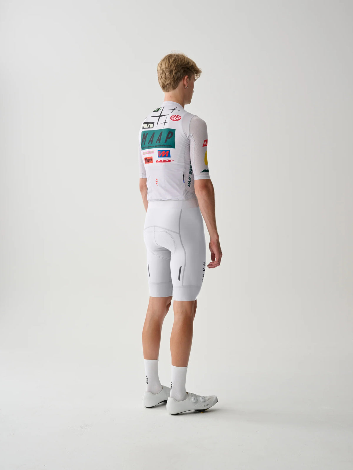MAAP Drome Pro Air Jersey 3.0 ホワイト | 超軽量レーシングサイクルジャージ | CYCLISM