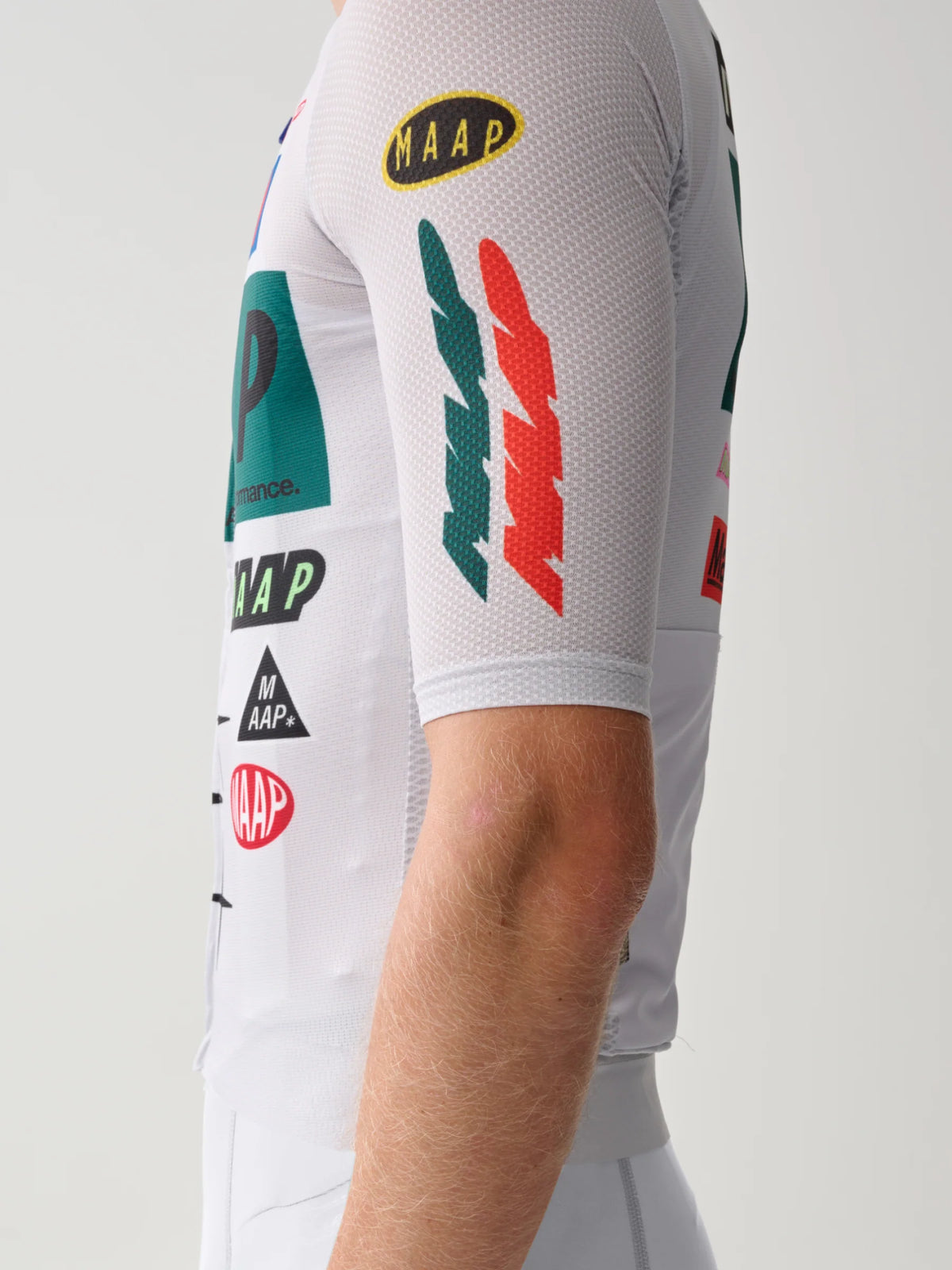 MAAP Drome Pro Air Jersey 3.0 ホワイト | 超軽量レーシングサイクルジャージ | CYCLISM